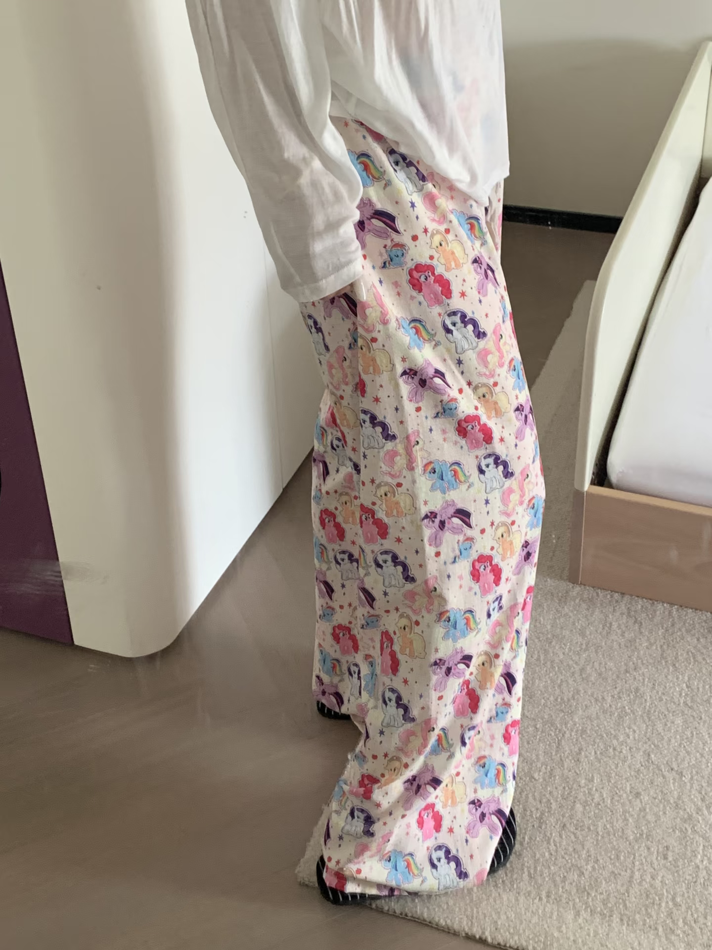 MLPony Fashion Cute Loungewear Pants / Walking Pants / Pajama Pants / Cooling Pants / Cloud Cotton Ultra Soft